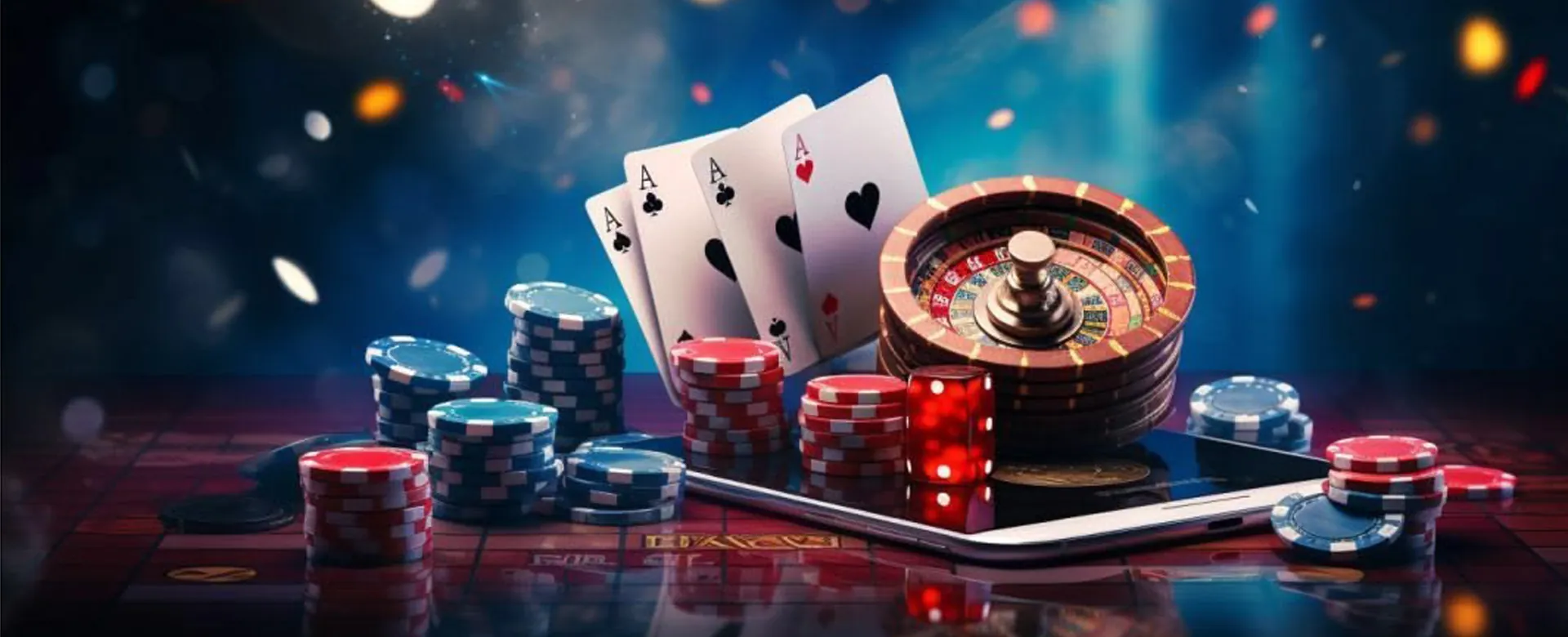 Dynamic online casino games background for 8k8